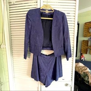 Jacquard blazer for shorts-suit